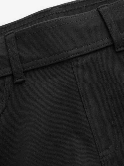 Next Full Length Jersey Denim Leggings 2 Pack Black/Blue Sale