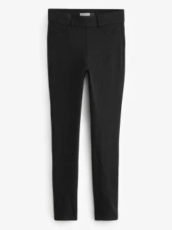Next Full Length Jersey Denim Leggings 2 Pack Black/Blue Sale