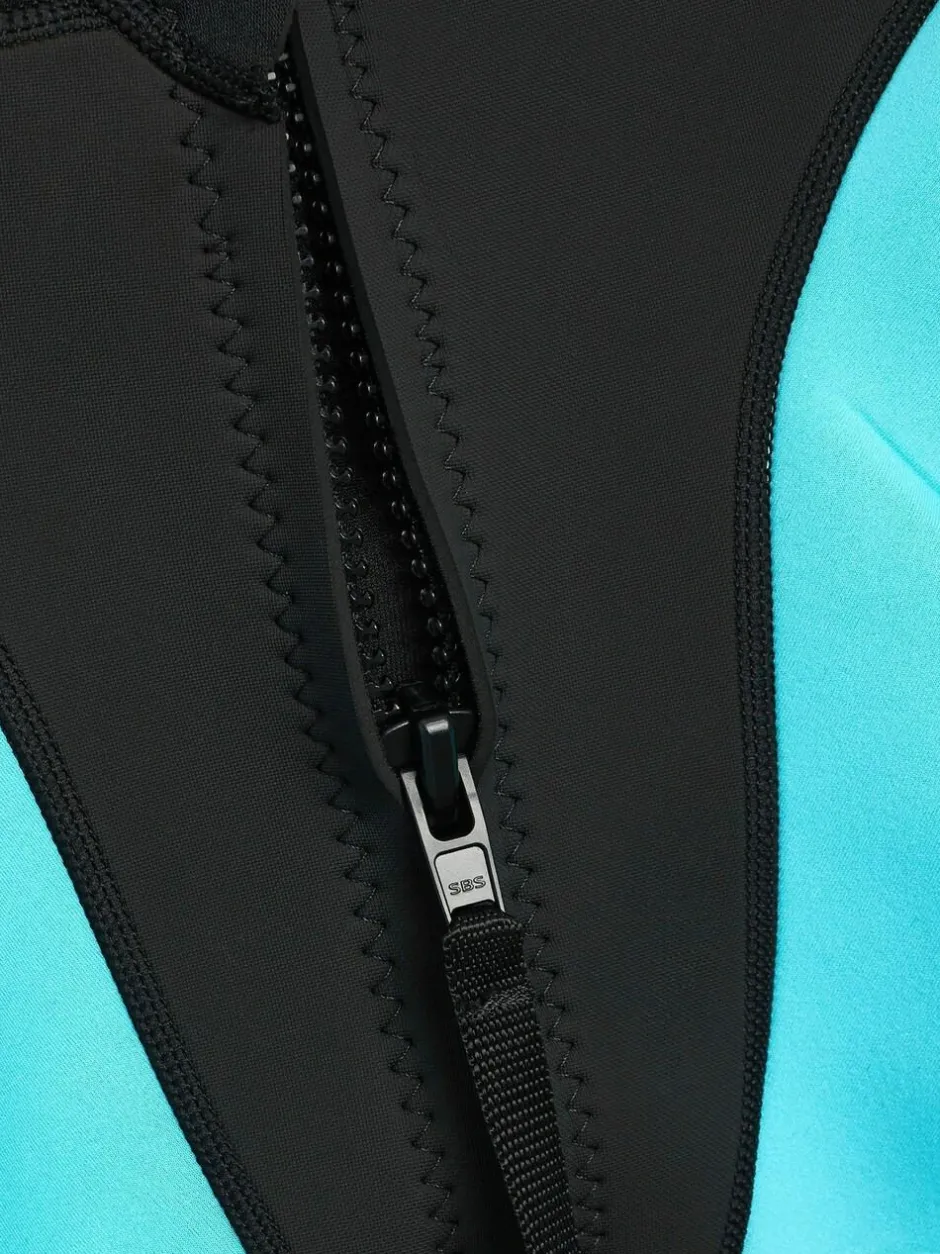 Next Wetsuit (1-16yrs) Black/Blue Long Sleeve Hot