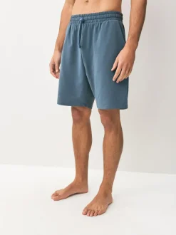 Next Loopback Soft Touch 5 Pack Joggers Shorts Black/Blue/Grey Outlet