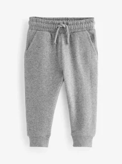 Next Soft Touch Joggers 3 Pack (3mths-7yrs) Black/Charcoal/Grey Online