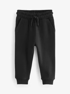 Next Soft Touch Joggers 3 Pack (3mths-7yrs) Black/Charcoal/Grey Online