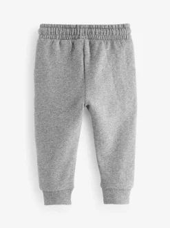Next Soft Touch Joggers 3 Pack (3mths-7yrs) Black/Charcoal/Grey Online