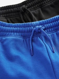 Next Black/Cobalt Blue Slim Fit Joggers 2 Pack (3-16yrs)