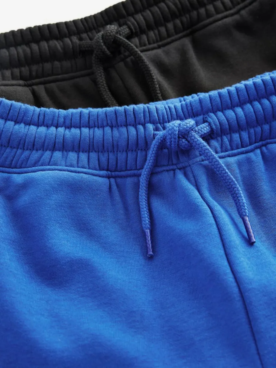 Next Black/Cobalt Blue Slim Fit Joggers 2 Pack (3-16yrs)