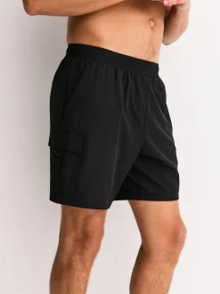 Next Black/Grey Active Cargo Gym Training Shorts 2 Pack Best