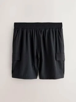 Next Black/Grey Active Cargo Gym Training Shorts 2 Pack Best