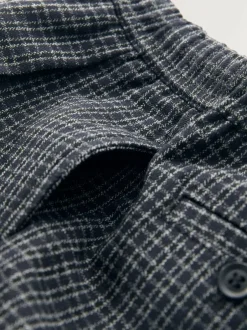 Next Pull On Smart Trousers (3mths-7yrs) Black/Grey Clearance