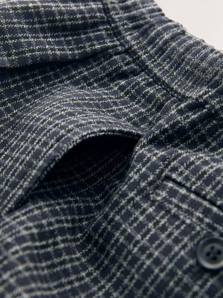 Next Pull On Smart Trousers (3mths-7yrs) Black/Grey Clearance