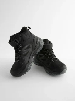 Next Waterproof Walking Boots Black/Grey Online