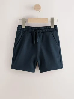 Next Jersey Shorts 3 Pack (3mths-7yrs) Black/Grey/Navy Blue Discount
