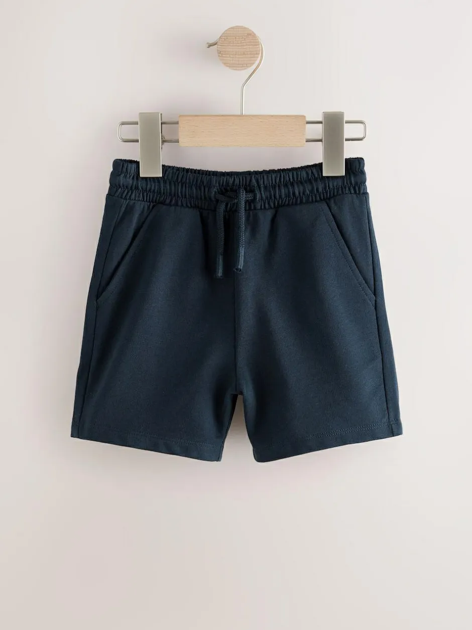 Next Jersey Shorts 3 Pack (3mths-7yrs) Black/Grey/Navy Blue Discount