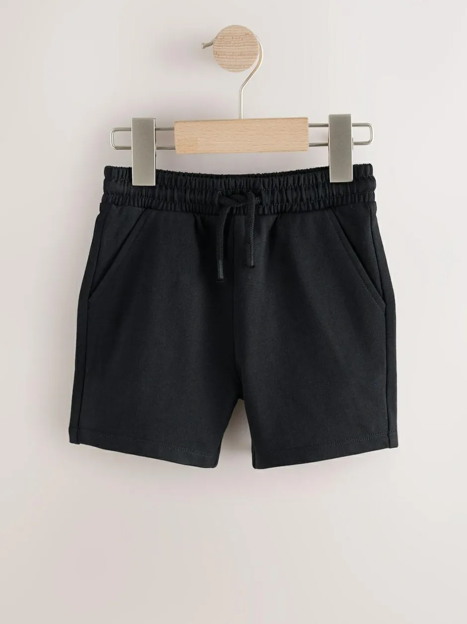 Next Jersey Shorts 3 Pack (3mths-7yrs) Black/Grey/Navy Blue Discount