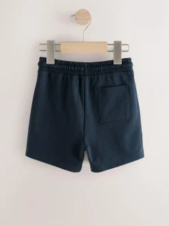 Next Jersey Shorts 3 Pack (3mths-7yrs) Black/Grey/Navy Blue Discount