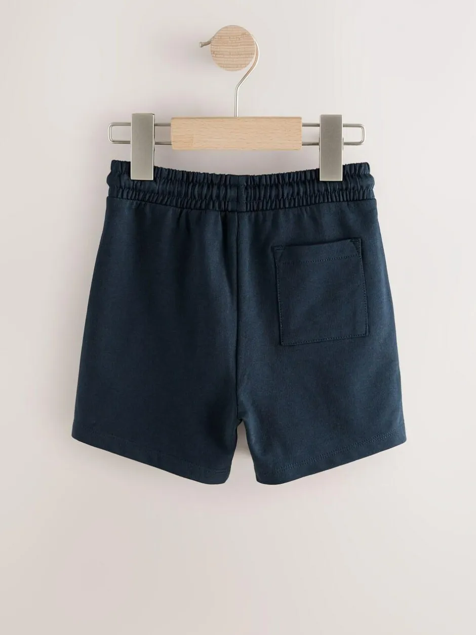 Next Jersey Shorts 3 Pack (3mths-7yrs) Black/Grey/Navy Blue Discount
