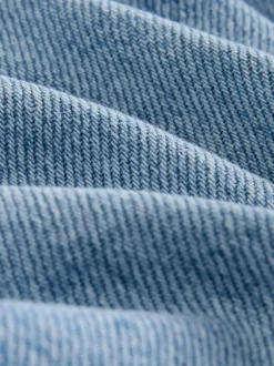 Next Wide Leg Jeans 2 Pack Black/Mid Blue Sale