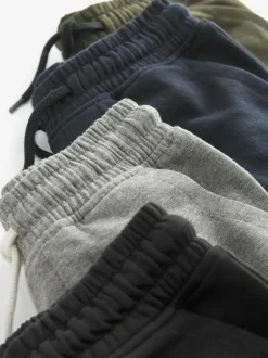 Next Regular Fit Basic Shorts (3-16yrs) Black/Navy Blue Online
