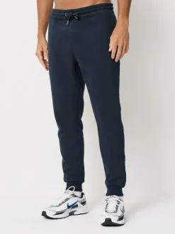 Next Slim Fit Cotton Rich Jersey Joggers 3 Pack Black/Navy Blue/Grey Online