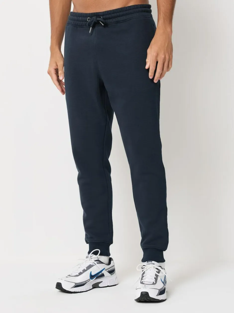 Next Slim Fit Cotton Rich Jersey Joggers 3 Pack Black/Navy Blue/Grey Online