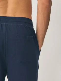 Next Cuffed Loopback Soft Touch 2 Pack Open Joggers Black/Navy Hot