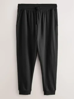 Next Cuffed Loopback Soft Touch 2 Pack Open Joggers Black/Navy Hot