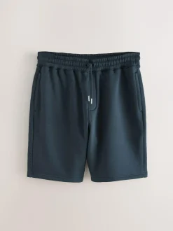 Next Soft Fabric Jersey Shorts 2 Pack Black/Navy Sale