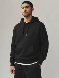 Next Black/Navy/Grey Marl Jersey Hoodies 3 Pack
