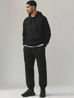 Next Black/Navy/Grey Marl Jersey Hoodies 3 Pack