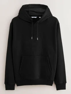 Next Black/Navy/Grey Marl Jersey Hoodies 3 Pack