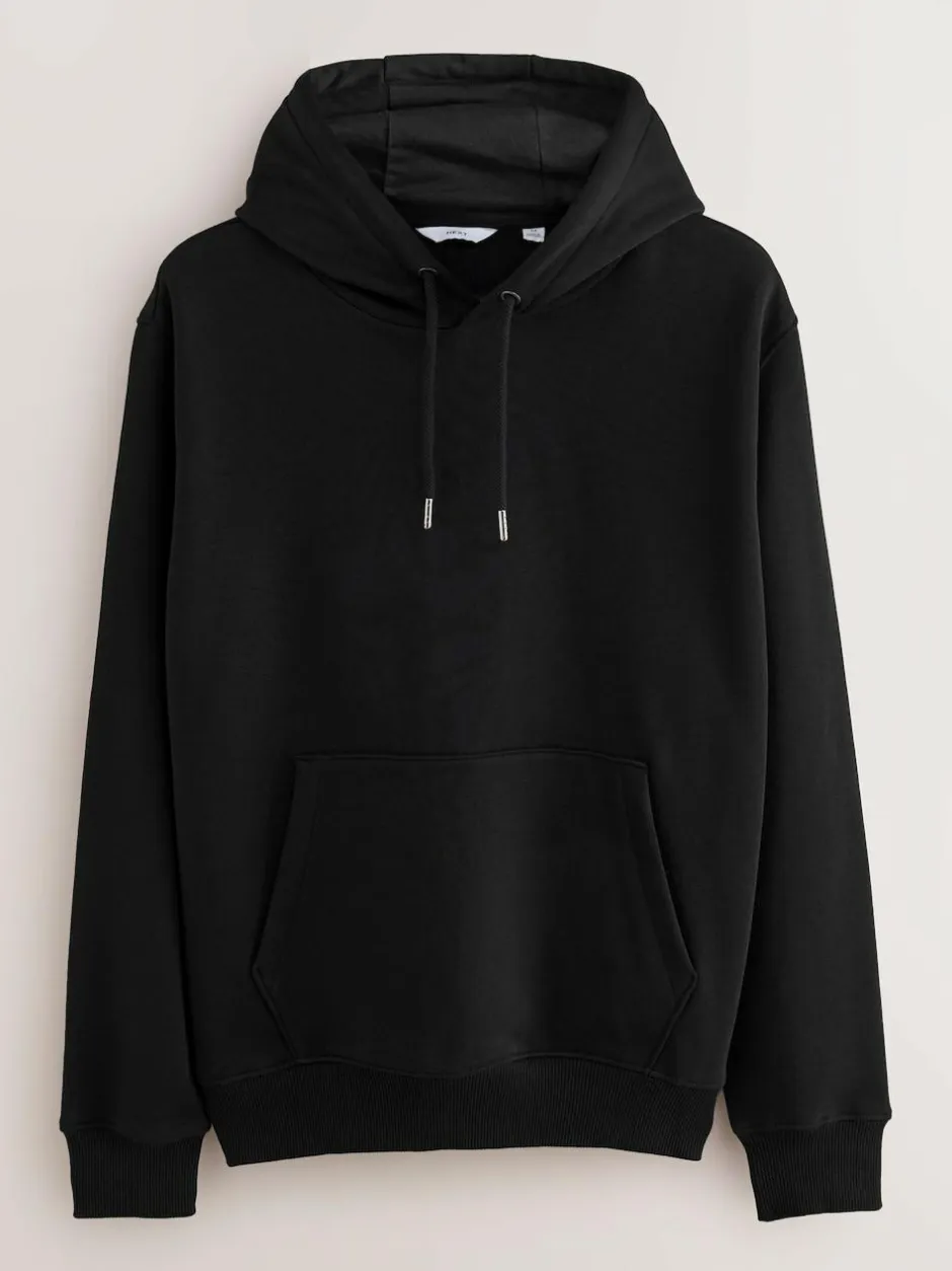 Next Black/Navy/Grey Marl Jersey Hoodies 3 Pack