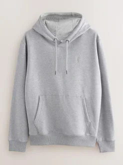 Next Black/Navy/Grey Marl Jersey Hoodies 3 Pack