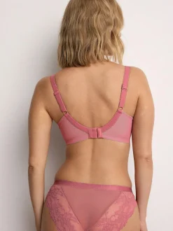Next Pad Balcony DD+ Lace Bras 2 Pack Black/Pink Online