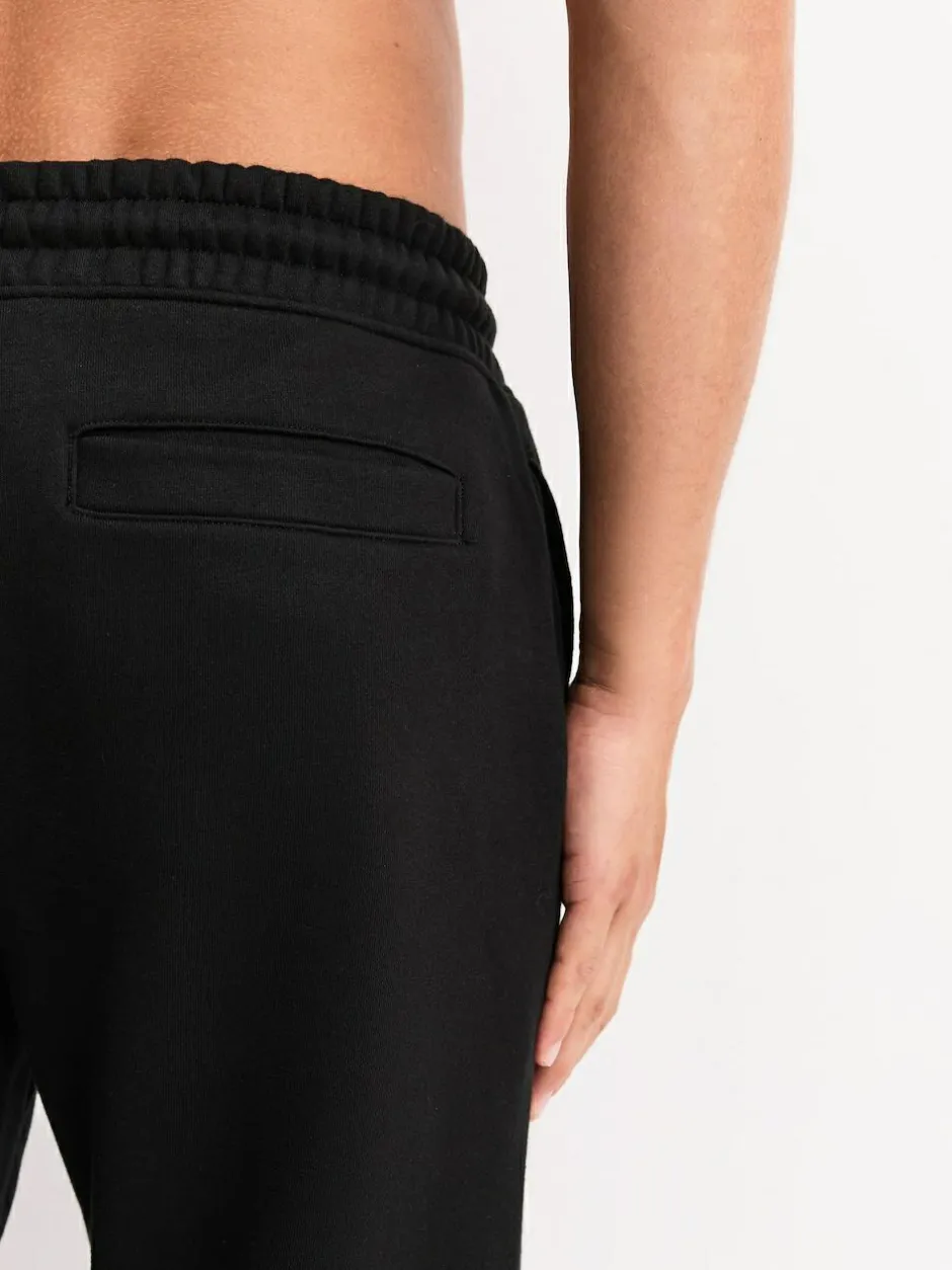 Next Straight Fit Brushback Heavyweight 2 Pack Joggers Black/Slate Grey Best