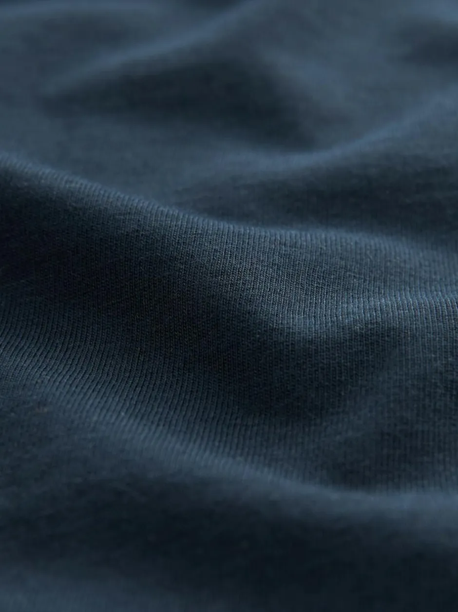 Next Black/Slate/Grey Marl/White/Navy/Blue Slim Fit Essential Cotton T-Shirts 6 Pack Sale