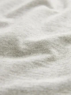 Next Black/Slate/Grey Marl/White/Navy/Blue Slim Fit Essential Cotton T-Shirts 6 Pack Sale