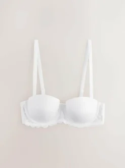 Next A-E Light Pad Strapless Multiway Bras 2 Pack Black/White