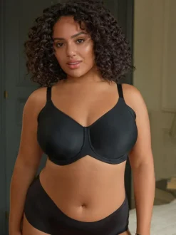Next F-K Cup Under Arm Smoothing Non Pad Wired Minimising Ultimate Comfort Bras 2 Pack Black/White Discount
