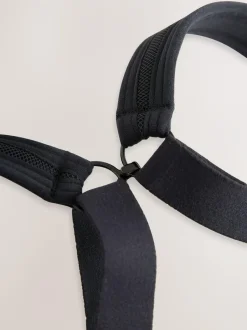 Next F-K Ultimate Support Cushioned Comfort Wired High Impact Sports Bra Black/White Online
