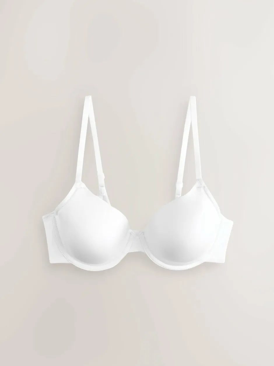 Next Black/White Full Cup A-E Smoothing Ultimate Comfort Bras 2 Pack Sale