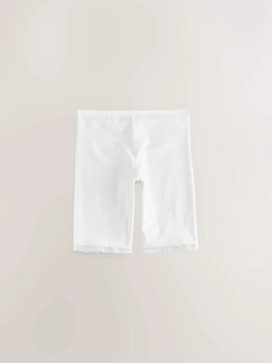 Next Black/White Menopause Friendly Cooling Thigh Smoothing Shorts 2 Pack Clearance