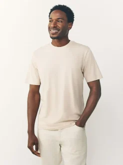 Next Black/White/Grey/Slate Grey/Stone/Brown Regular Fit Essential Cotton T-Shirts 6 Pack Clearance