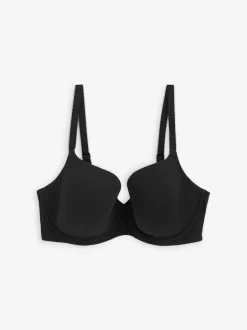 Next Black/White/Pastel Rose Nude Pad Balcony DD+ Cotton Blend Ultimate Comfort Bras 3 Pack Sale
