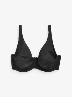 Next Non Pad Full Cup DD+ Microfibre Smoothing Ultimate Comfort T-Shirt Bras 3 Pack Black/White/Praline Nude Discount