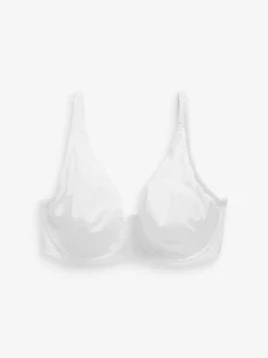 Next Non Pad Full Cup DD+ Microfibre Smoothing Ultimate Comfort T-Shirt Bras 3 Pack Black/White/Praline Nude Discount