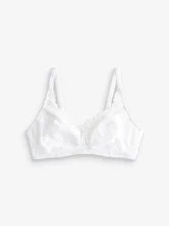 Next Total Support Full Cup Lace Ultimate Comfort Bras 3 Pack Black/White/Praline Nude Sale