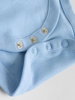 Next Blue 5 Pack Baby Long Sleeve Bodysuits Clearance