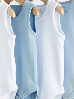 Next Blue 5 Pack Baby Vest Bodysuits Hot