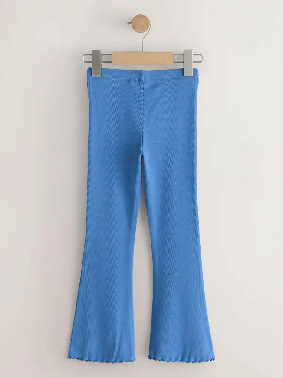 Next Blue 1 Pack Rib Flare Leggings (3-16yrs) Sale