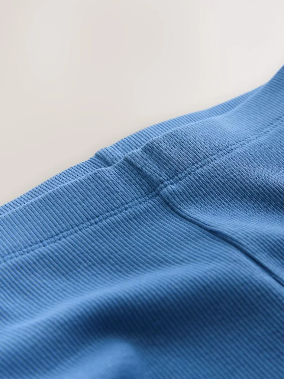 Next Blue 1 Pack Rib Flare Leggings (3-16yrs) Sale