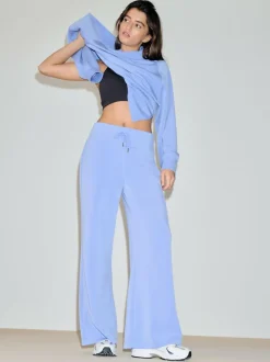 Next Active Modal Supersoft Wide Leg Trousers Blue Sale